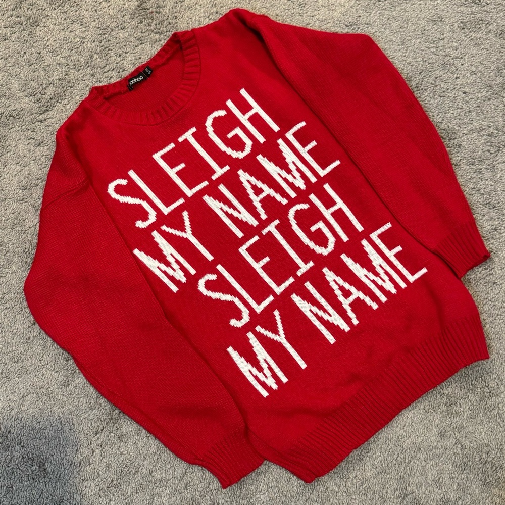 Christmas sweater funny women’s S/M